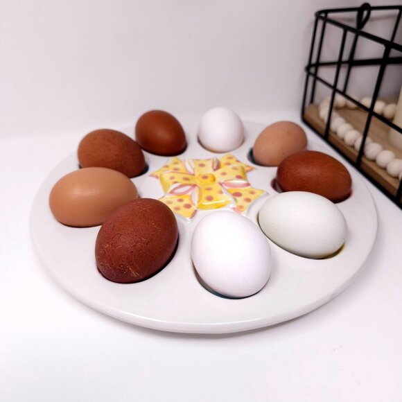 Vintage World Bazaars Deviled Egg Platter - Picture 8 of 8